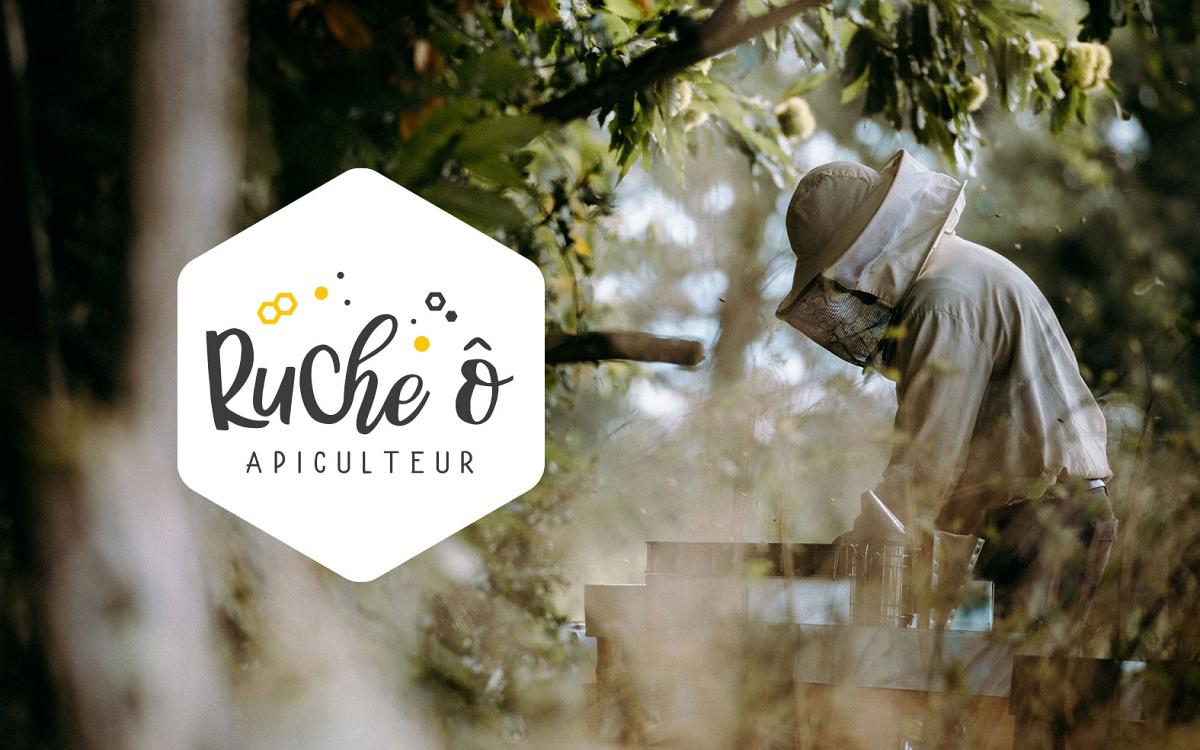 Logo Ruche Ô - Apiculteur bio